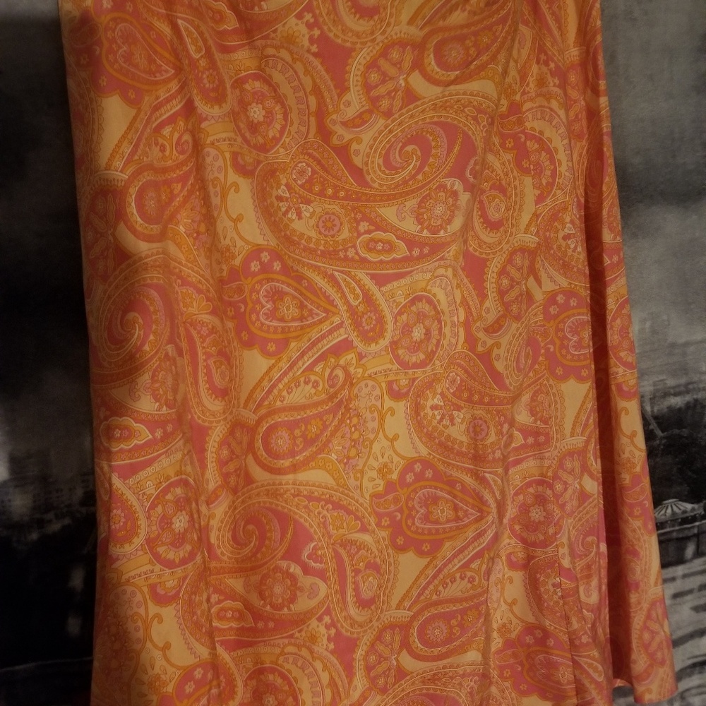 Flirty Silk Skirt